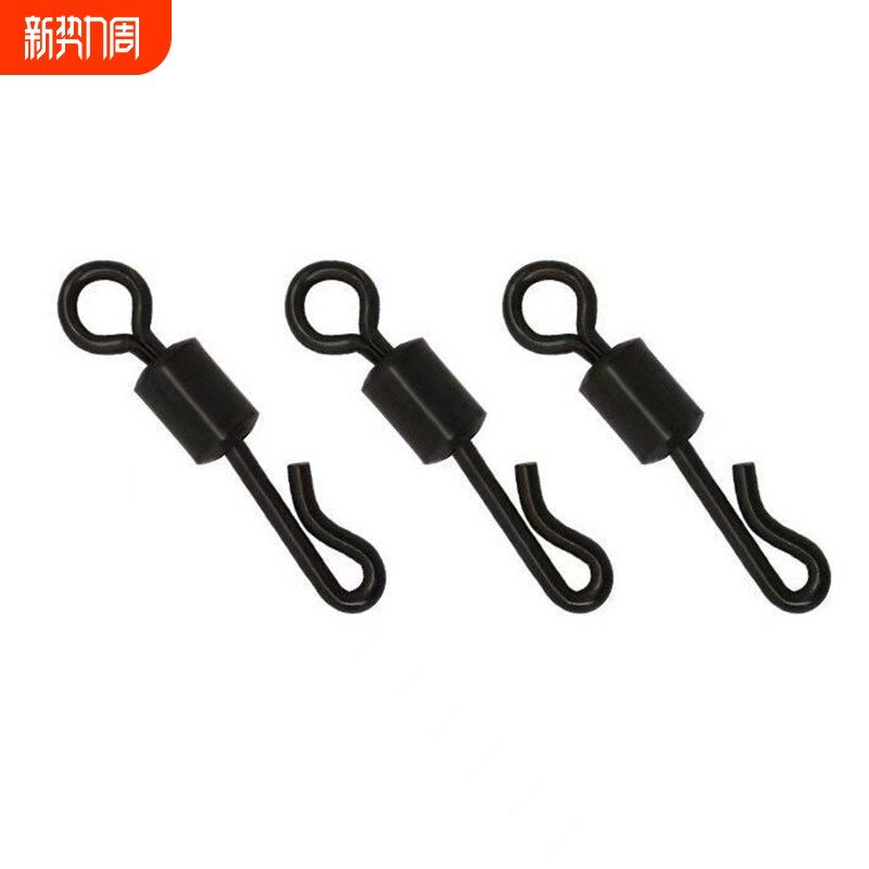 QC转环罗尼钓组欧式反底钓组小配件钓大物线组快速连接抛竿欧鲤管