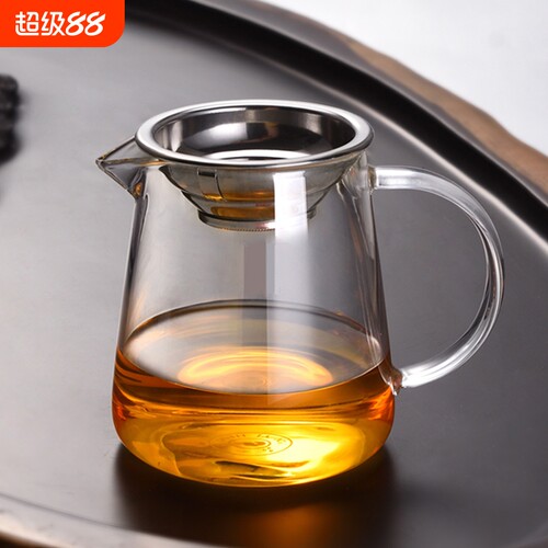 加厚玻璃茶滤公道杯|千人回购