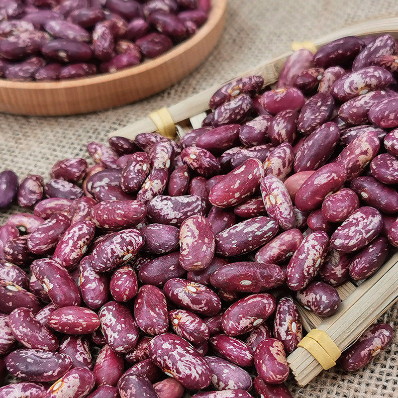 花芸豆新货大粒农家特产花腰豆红花豆粗粮紫花芸豆,粮油调味/速食/干货/烘焙,其它,淘宝优惠券,粉丝福利购,淘宝优惠卷