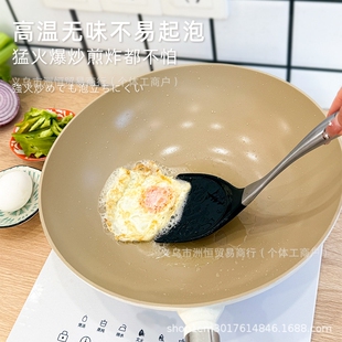 卡拉里不锈钢锅铲家用耐高温炒菜铲子食品级厨房烹饪硅胶不粘锅