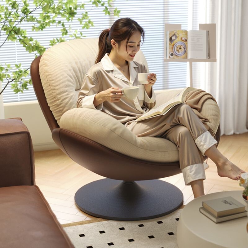 设计师旋转单人沙发椅小户型蛋壳椅阳台客厅家用电脑懒人椅高级
