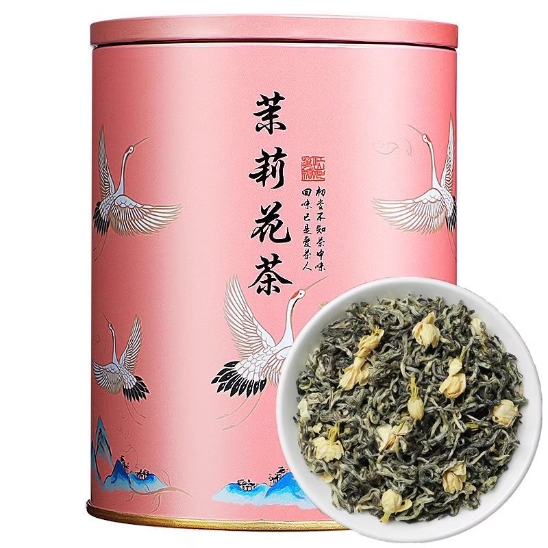 2025茉莉花茶冷泡口粮茶乌龙茶金骏眉铁观音小种红茶办公室罐装