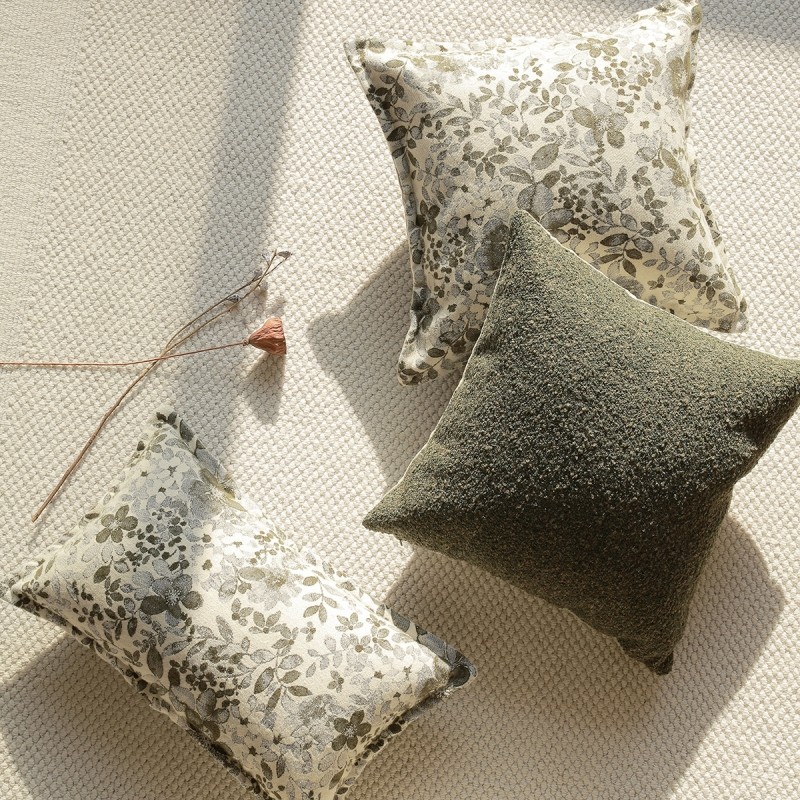 复古美式沙发抱枕高级感样板房客厅绿色腰靠背床头靠垫腰枕抱枕套,居家布艺,抱枕被,淘宝优惠券,粉丝福利购,淘宝优惠卷