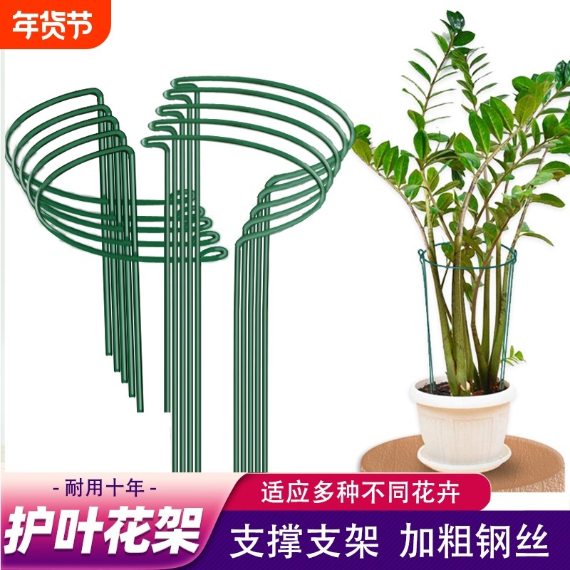 铁艺花支撑架护花架金钱树绣球花卉爬藤植物半圆固定神器防倒伏,鲜花速递/花卉仿真/绿植园艺,花架,淘宝优惠券,粉丝福利购,淘宝优惠卷