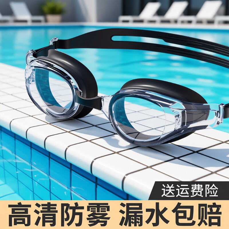 高清防雾游泳眼镜|超2000次加购图片