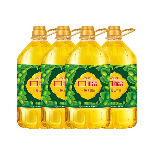 口福一级大豆油5L|超1000次加购