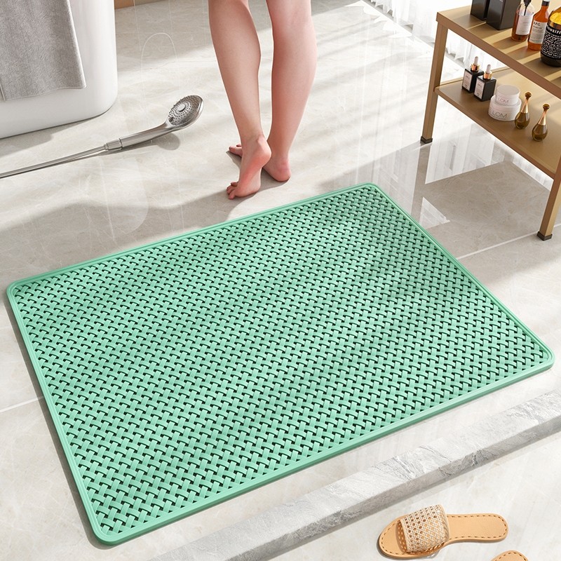 浴室防滑地垫淋浴房卫生间洗澡专用防水防摔脚垫卫浴浴缸厕所垫子