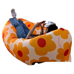 充气沙发户外懒人折叠便携式气垫床野餐露营用品床垫空气床冲气