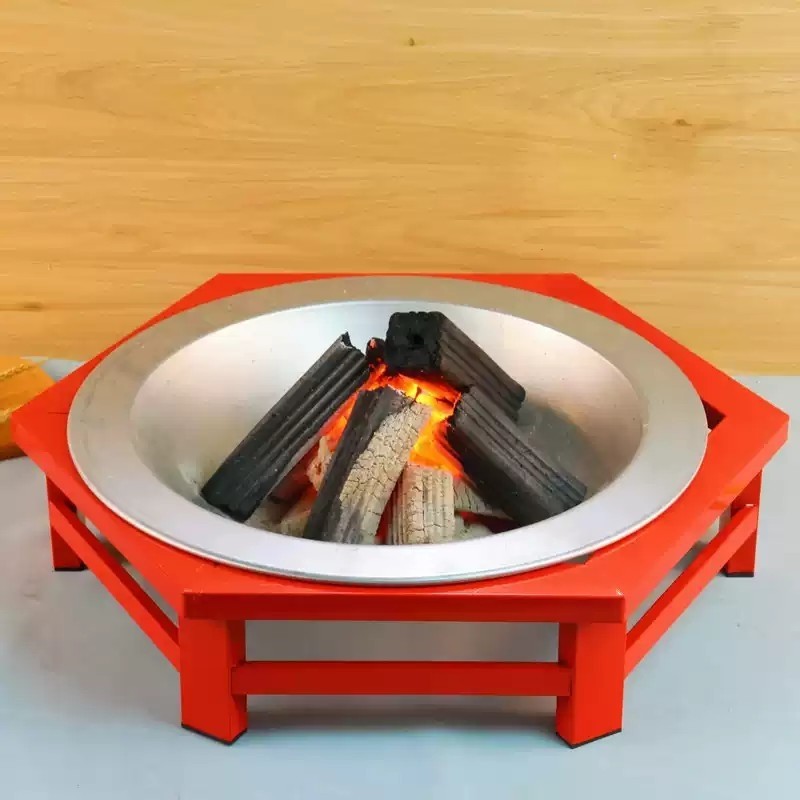 乔迁搬家仪式用品火盆新婚火炉老式家用烤火盆取暖炉户外烧烤架