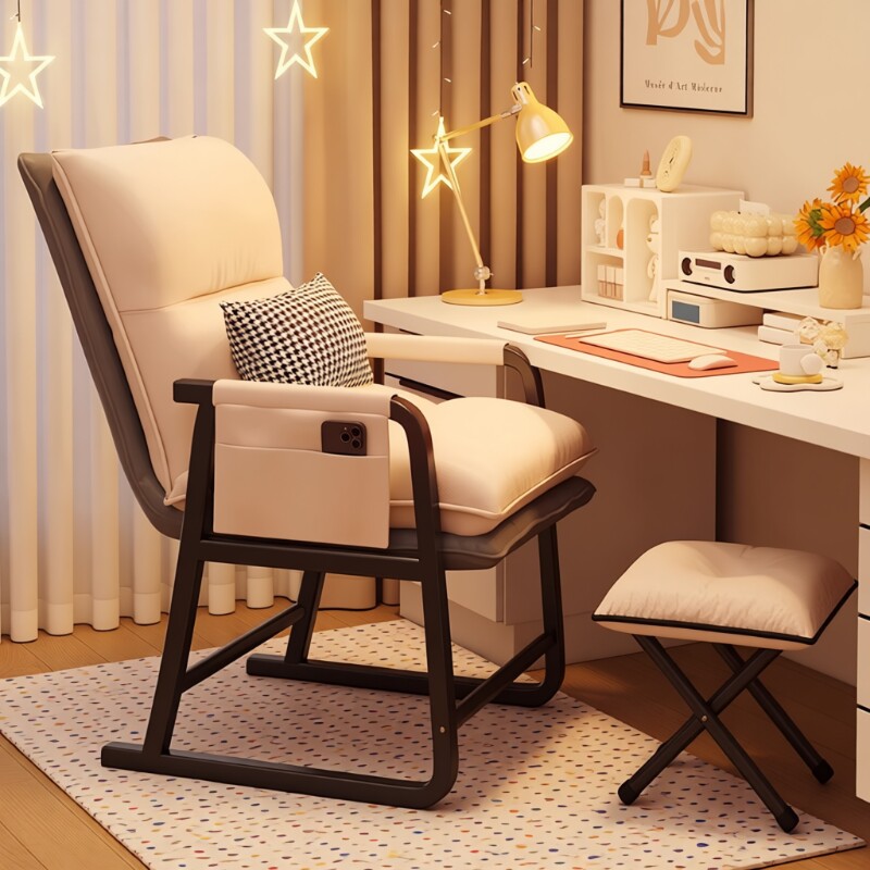 电脑椅子舒服久坐宿舍电竞椅沙发座椅靠背书桌凳子舒适办公折叠