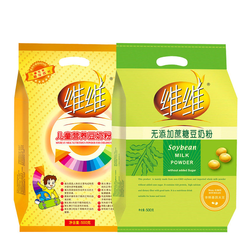 维维豆奶500g无添加蔗糖豆奶粉/儿童营养豆奶粉早餐代餐学生孕妇