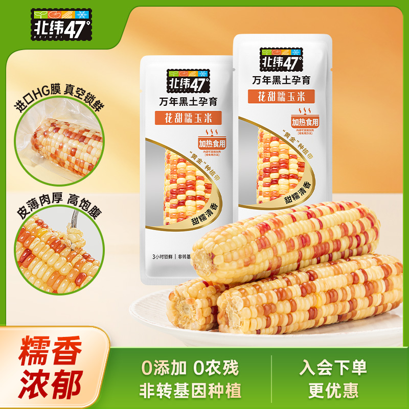 黑龙江产地花甜糯鲜食玉米