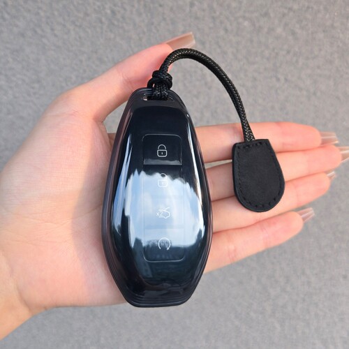 腾势D9钥匙套Z9GT保护壳N8L扣N9透明黑Z9包DM新款EV男女25/26用品