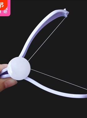 除毛器/脸部AH1vq0-易上手脸部去毛挽面器手动弹簧粘汗工具唇