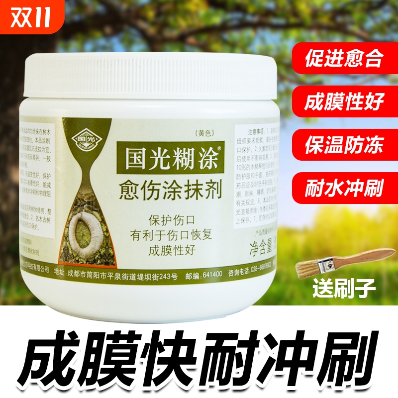 伤口愈合膏封口涂抹剂国光糊涂