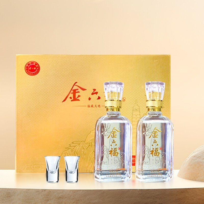 金六福福藏天地白酒礼盒50.8度兼香型双支中秋送礼整箱福酒,酒类,白酒/调香白酒,淘宝优惠券,粉丝福利购,淘宝优惠卷