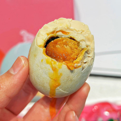 正宗咸熟海鸭蛋下饭搭档红心流油整箱包邮