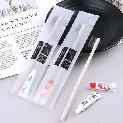 软毛牙刷一次性家用待客酒店宾馆洗漱用品套装批发旅行独立包装