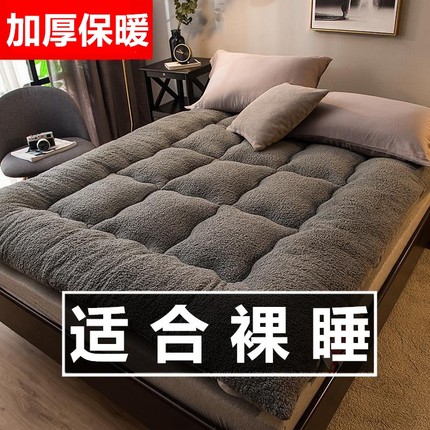 羊羔绒床垫软垫垫子宿舍学生单人床褥子被褥铺底冬季加厚垫被加绒