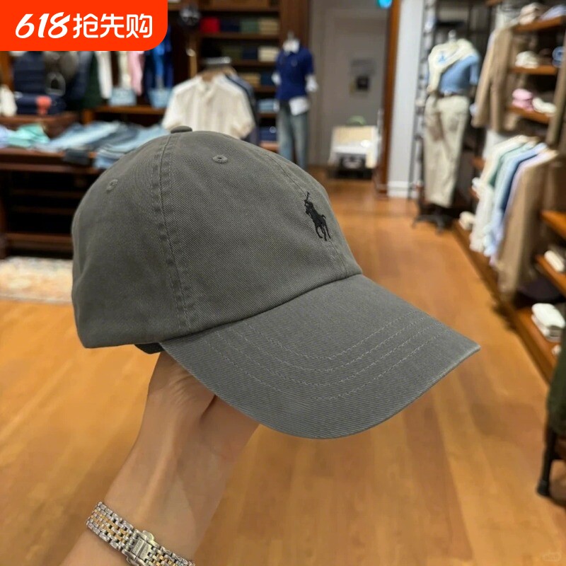帽子男女灰色帽po棒球帽网红明星同款百搭显脸小遮阳防晒鸭舌帽