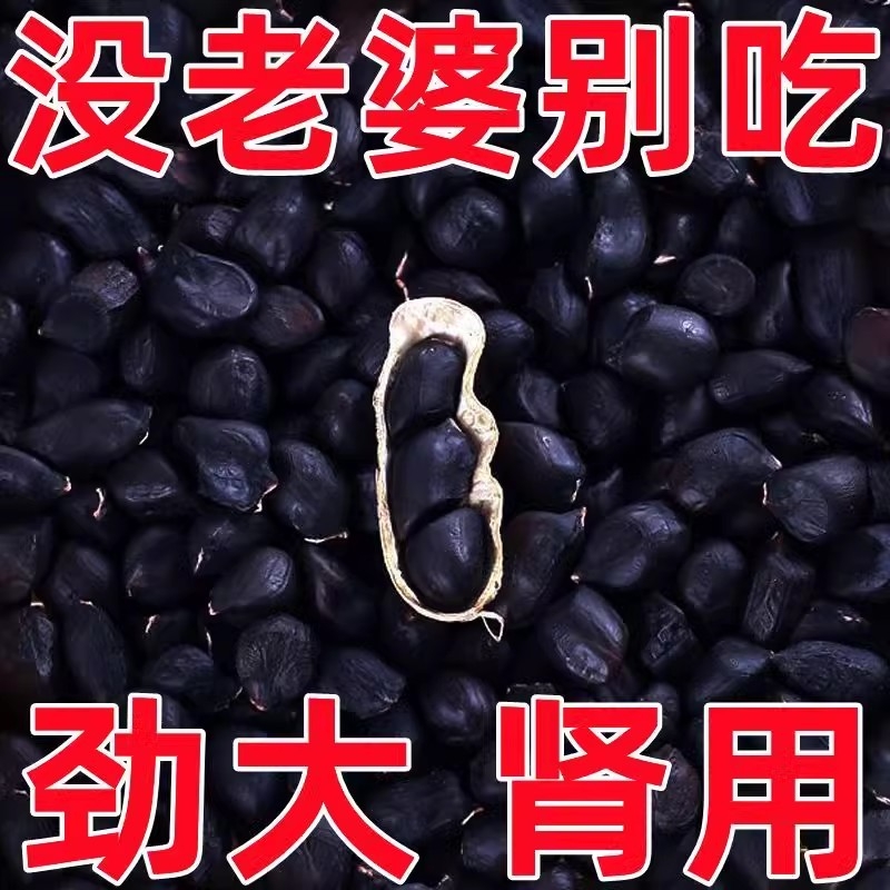 2024新货富硒黑花生带壳黑皮农家花生新鲜生吃高品质可做种子黑色