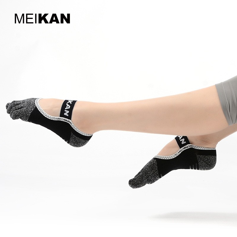meikan防滑五指袜束腰四季短筒yoga并线运动地板瑜伽袜五趾分趾,运动/瑜伽/健身/球迷用品,瑜伽袜子,淘宝优惠券,粉丝福利购,淘宝优惠卷