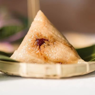 新鲜包制甜粽蜜枣粽子端午豆沙粽红豆粽早餐甜香糯米批发