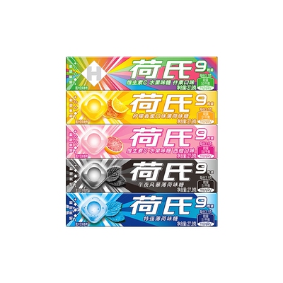 荷氏薄荷糖混合口味27.9g*5条