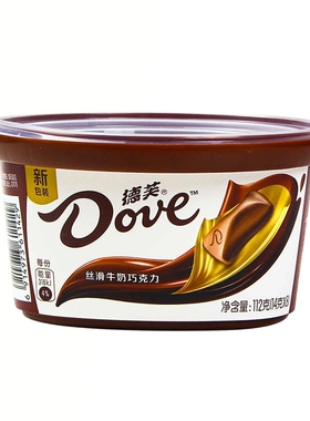 德芙巧克力碗装112g*1碗起多规格