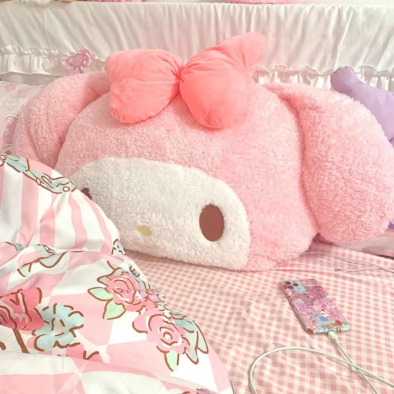 美乐谛公仔抱枕库洛咪玩偶生日礼物靠枕床头靠垫大靠背女生睡觉抱