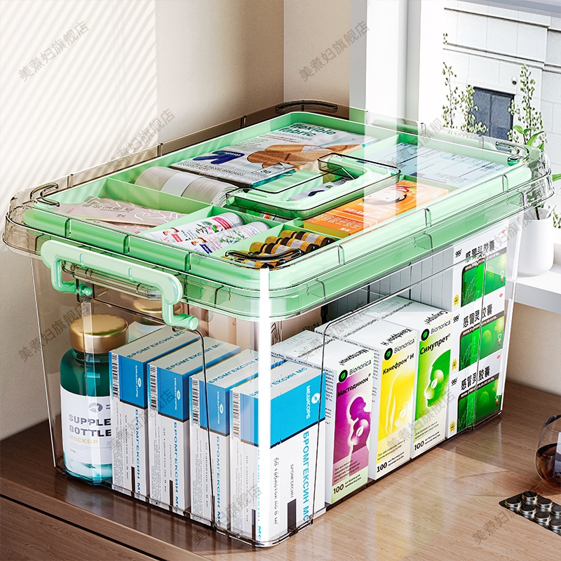 多层收纳大容量医药箱家用