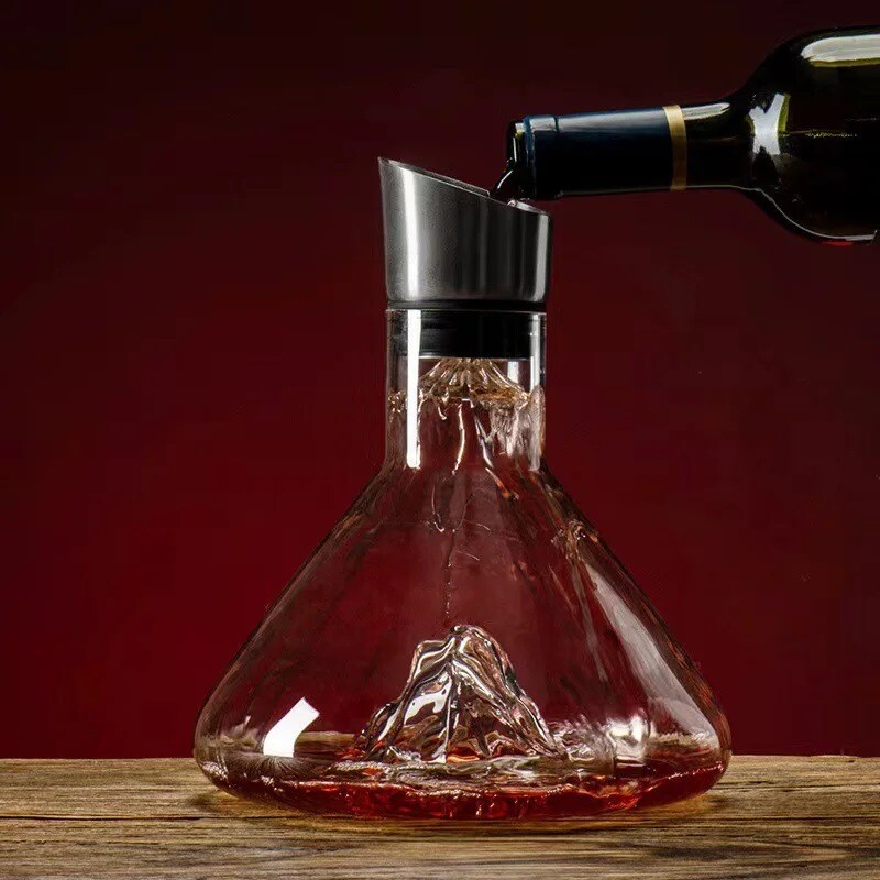 轻奢高档红酒杯醒酒器套装家用水晶玻璃葡萄酒杯高脚杯子奢华酒具