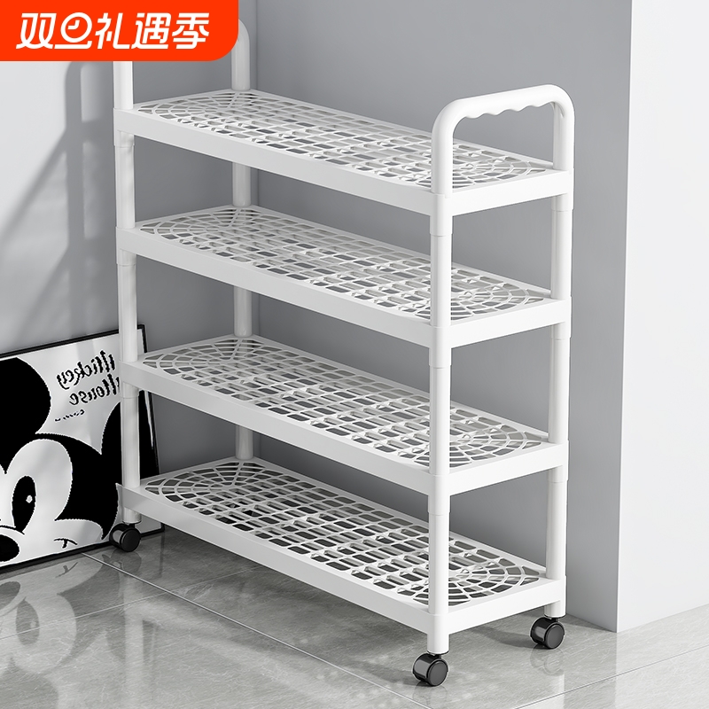 防水鞋架子家用多层室内宿舍可移动楼道简易小窄鞋柜鞋子不占地