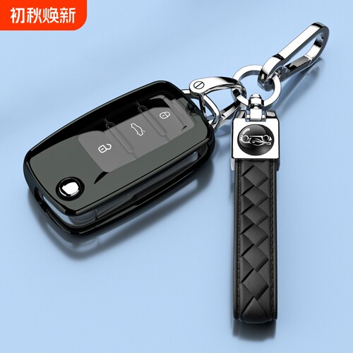 捷达VA3钥匙套保护壳包1.5L手动折叠大众捷达车扣高档男女士悦享