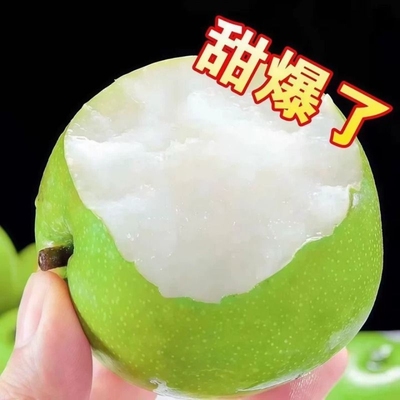 砀山梨青皮蜜梨皇冠梨梨脆甜多汁现摘现发新鲜水果当季水果