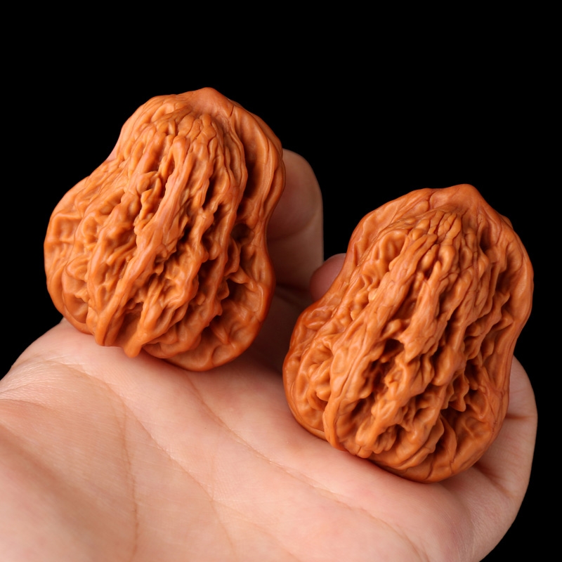 文玩手把件鹰嘴官帽灯笼异形狮子头苹果园白狮子精品满天星鸡心