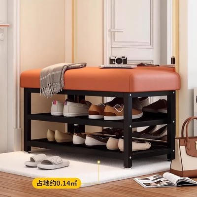 换鞋凳家用入户门口鞋架坐凳一体置物架客厅可坐穿鞋凳收纳凳玄关
