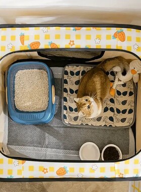宠物生产房家用猫窝矩形帐篷猫咪狗狗防水耐磨猫笼家用室内款