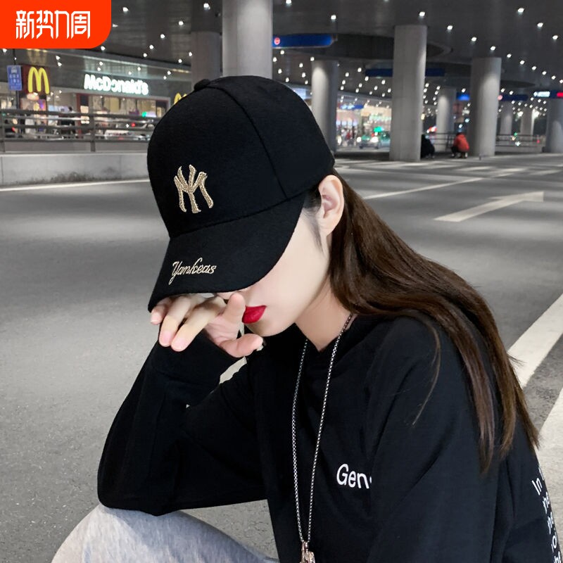 2026新款休闲时尚高档刺绣棒球帽韩国潮牌显脸小百搭硬顶运动帽