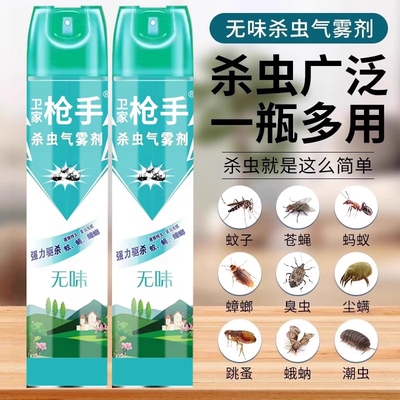 杀虫剂家用室内无毒气雾剂驱虫