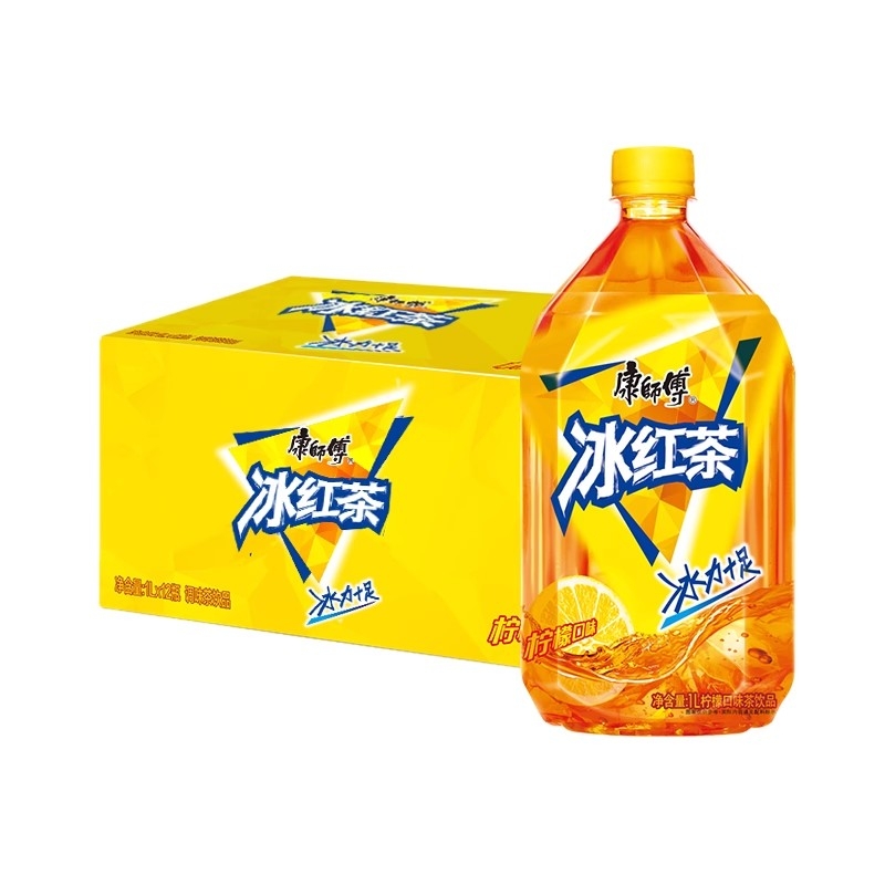 康师傅冰红茶1L*12瓶大瓶更畅饮