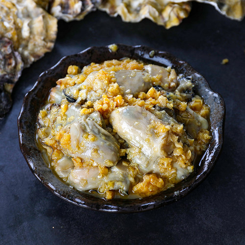 蒜蓉生蚝罐装熟食海鲜零食即食牡蛎海蛎子肉罐头宵夜速食下酒菜