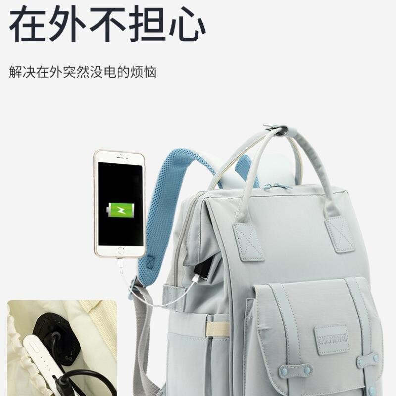 无忧狐多功能妈咪包大容量时尚外出母婴包宝妈带娃出门背包