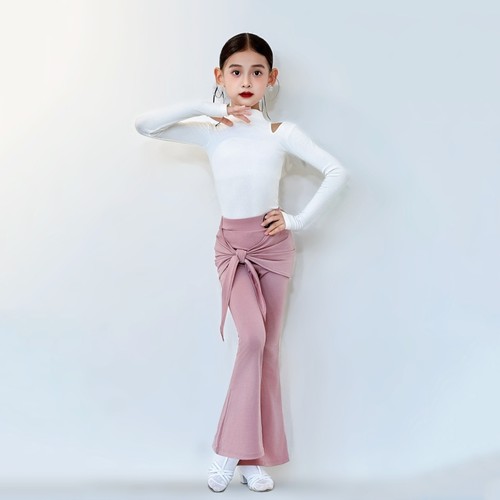 秋冬儿童拉丁舞训练套装