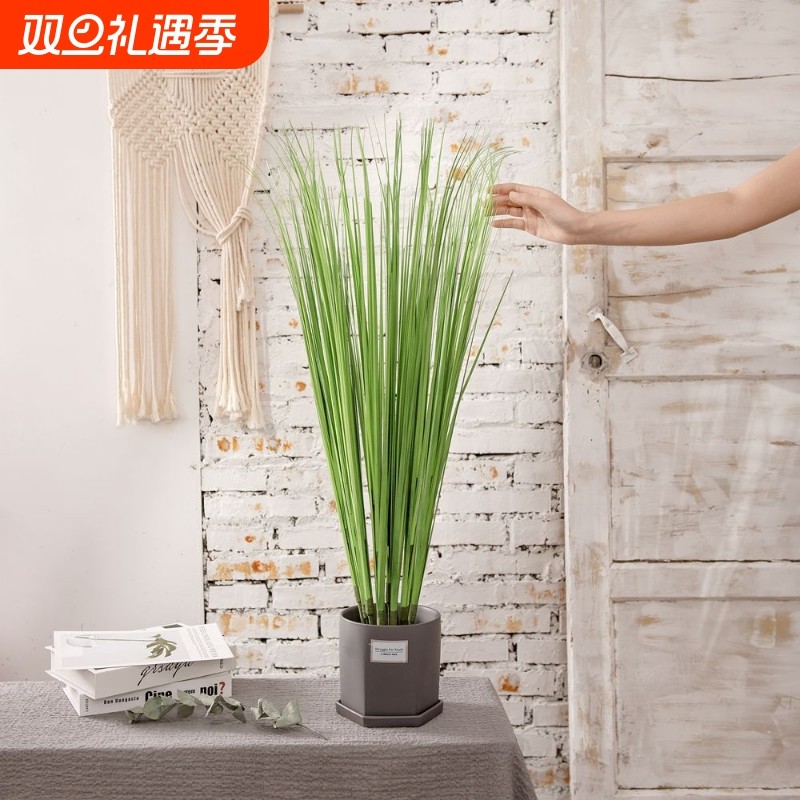 仿真花洋葱草家居装饰婚庆手捧花玫瑰花墙假花INSMW61207