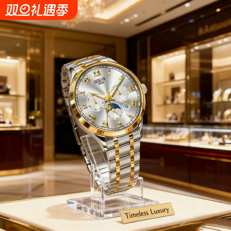 品牌正品手表男概念男士非机械表男款高级感学生运动男表潮腕表男