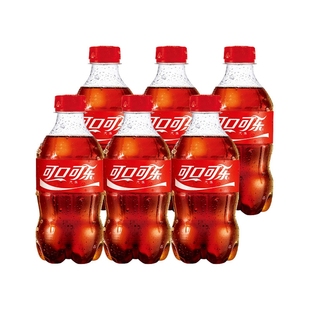 可口可乐300ml碳酸饮料解渴饮品畅饮便携装批发*6瓶/12瓶
