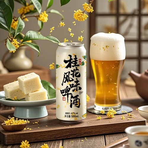 桂花白啤4.7度山东中式精酿