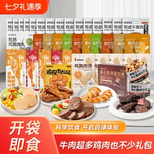 牛肉也礼包袋鼠先生即食健身卤牛腱子肉代餐鸡胸肉轻食真空健康