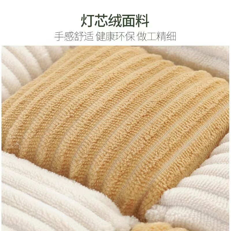 灯芯绒椅子坐垫办公室椅垫座椅加厚学生餐椅电脑椅家用凳子屁股